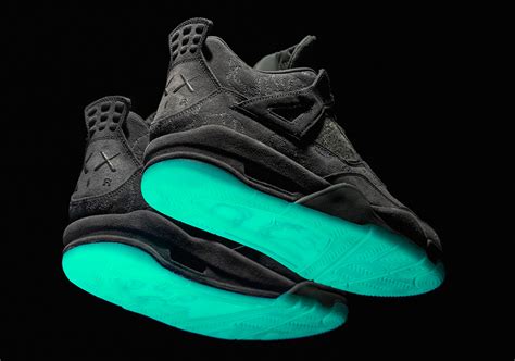 KAWS Air Jordan 4 Glow In The Dark Sole | SneakerNews.com