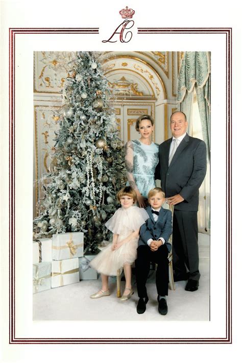 Monaco's Royal Family Just Released Their Most Glamorous Christmas Card Yet | Royal family ...