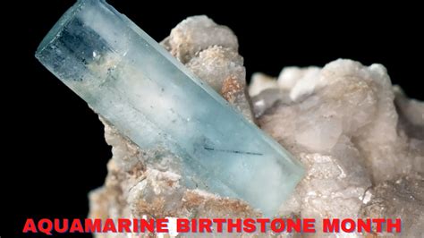 Aquamarine Birthstone Month - A March Birthstone