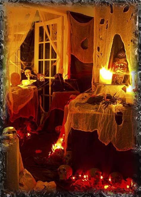 50 Stylish Halloween House Interior Decorating Ideas | Décoration ...