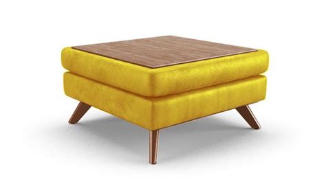 Yellow Ottoman Coffee Table - Coffee Table Design Ideas