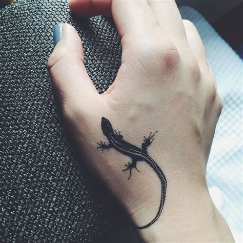 Lizard Temporary Tattoo Sticker - OhMyTat