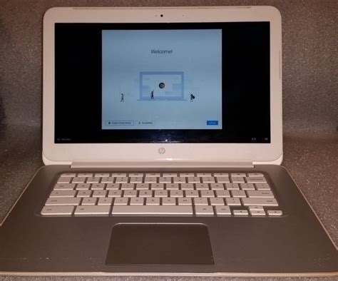 WHITE HP GOOGLE CHROMEBOOK 14