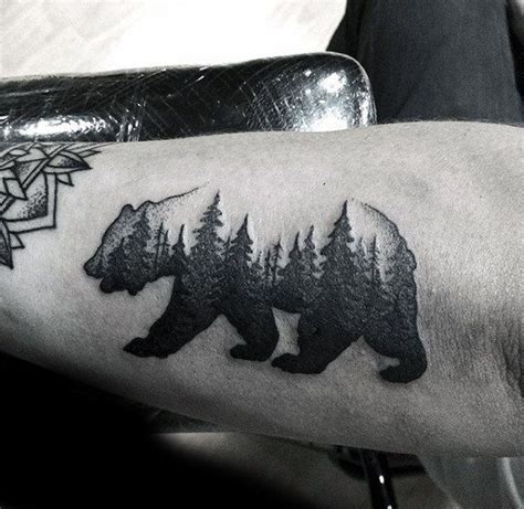 36 best Black Bear Tattoos For Men images on Pinterest | Bear tattoos ...