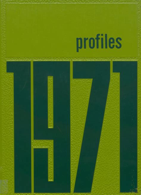 1971 yearbook from Stewartville High School from Stewartville, Minnesota for sale