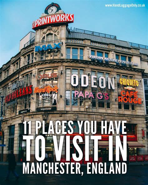 11 Places You Have To Visit On A First Time Trip To Manchester... In England, The UK - Hand ...