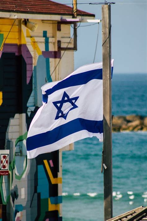 Colors of Israel editorial stock photo. Image of patriotic - 173853503