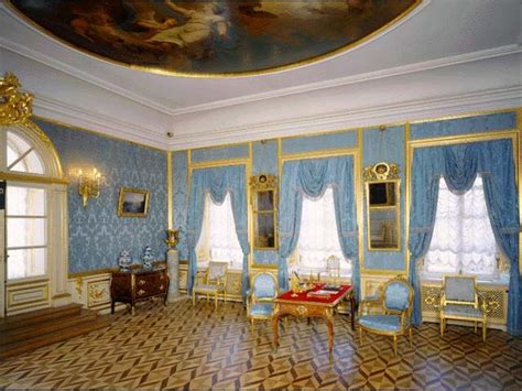 peterhof palace interior/images | The Great Peterhof Palace. The Blue ...