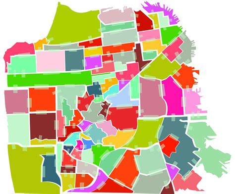 Map Of San Francisco Neighborhoods - Maping Resources