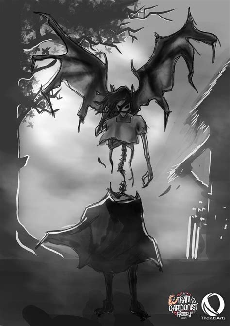 Manananggal by ThanjoArts | Philippine mythology, Mythical creatures ...