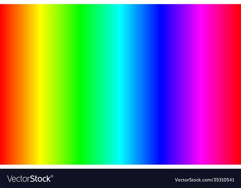 Classic color spectrum rgb line gradient Vector Image