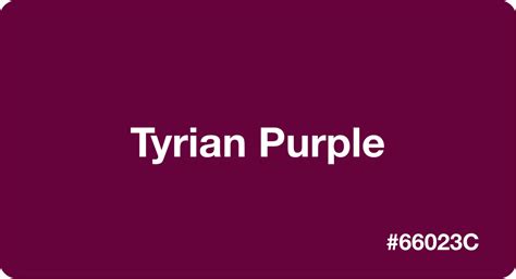 Tyrian Purple Color: Best Practices, Color Codes, Palettes & More!