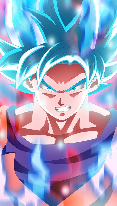 Goku Super Saiyan Blue from Dragon Ball Super Anime Wallpaper 5k HD ID:3736