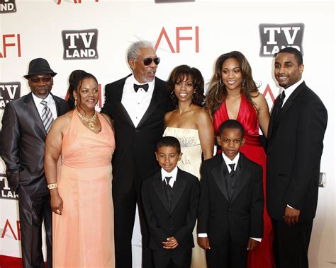 LOS ANGELES - JUN 9 - Morgan Freeman and family arriving at the 39th ...