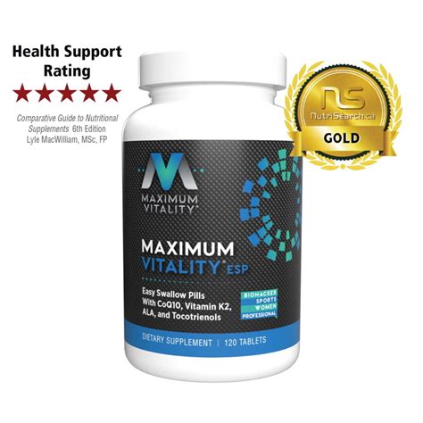 Maximum Vitality | Performance Optimization Supplements