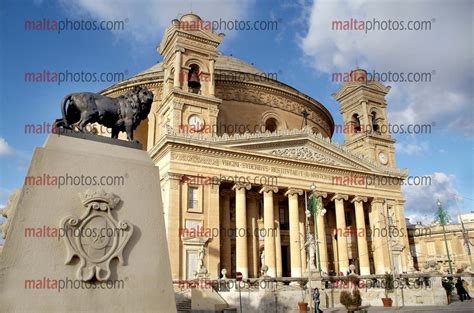 Mosta Parish Church Rotunda Landmark - Malta Photos