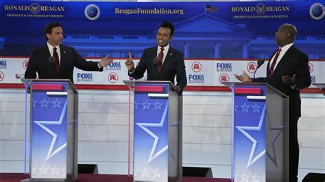 8 moments that stood out from the second GOP 2024 presidential debate : NPR