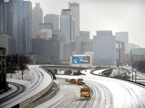 Winter Storm Batters Georgia - ABC News