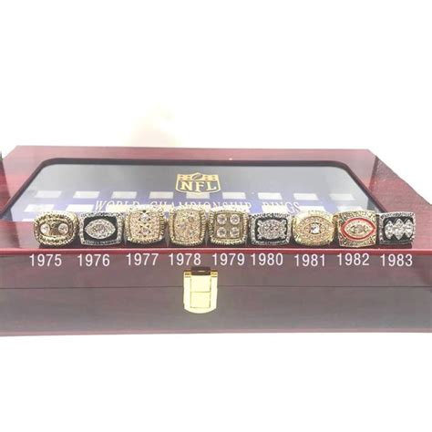 53 Super Bowl Championship 53 Rings From I to LIII Ring Set - Mik Store