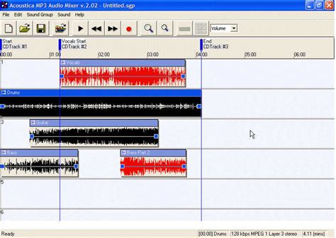 Acoustica MP3 Audio Mixer Software - Mix MP3, WMA, WAV