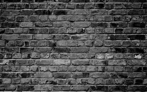 Grey Distressed Brick Wallpaper - Go Images Load