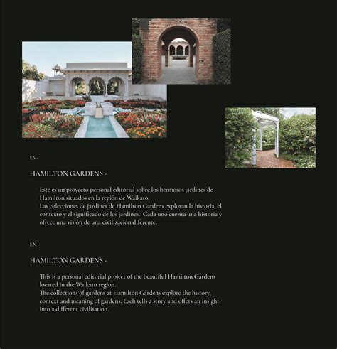 HAMILTON GARDENS on Behance