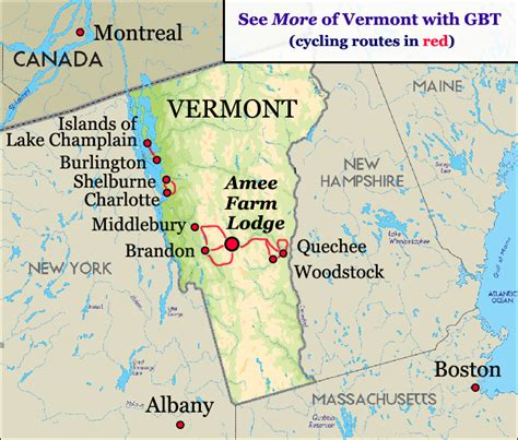 Vermont Fall Foliage Map