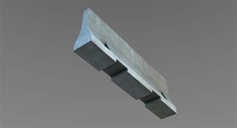 Concrete Barrier Road 3D Model $29 - .3ds .fbx .obj .max - Free3D