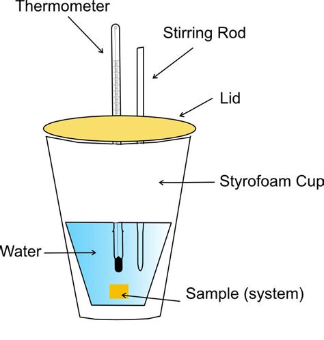 Bomb Calorimeter Styrofoam Cup