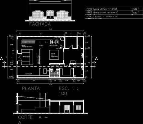 Commercial Bakery Dwg Block For Autocad Designs Cad | The Best Porn Website