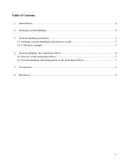 99491336-Systems-Thinking.pdf - Table of Contents 1. Introduction .2 2 ...