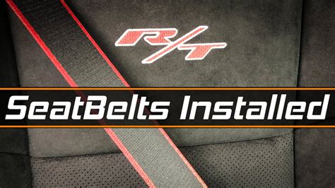 SeatbeltPlanet.com - Part 2 - Custom Seat Belt Installation and Review WorkPlayDrive