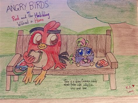 Angry Birds: Red and the Hatchling Without a Home by PinkStarRobin16 on DeviantArt