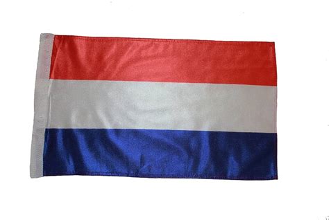 Spun Polyester The Netherlands Red White Blue Flag, 49% OFF