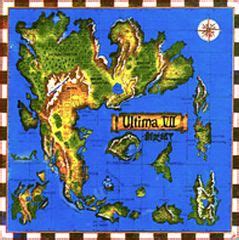 Ultima VII map of Britannia - The Codex of Ultima Wisdom, a wiki for ...