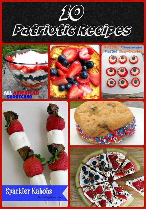 10 Patriotic Recipes - STOCKPILING MOMS™