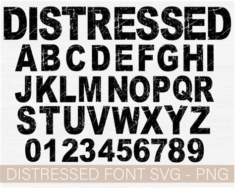 Distressed Font Svg Grunge Alphabet Svg Distressed Al - vrogue.co