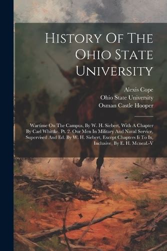 History Of The Ohio State University by Ohio State University, Alexis Cope | Waterstones