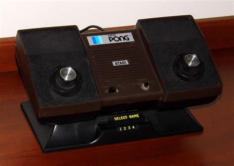 Vintage Atari Super Pong Game Console, Model C-140, 4 Pong… | Flickr