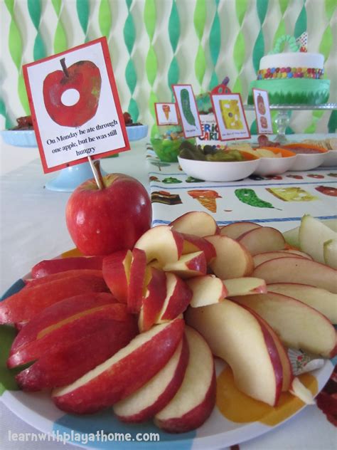 Learn with Play at Home: Very Hungry Caterpillar Party