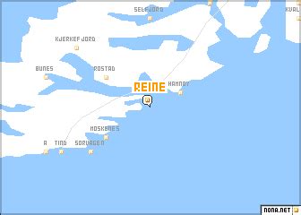 Reine (Norway) map - nona.net