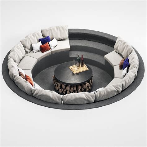 ArtStation - backyard seating · backyard sofa · cafe seating · circle ...