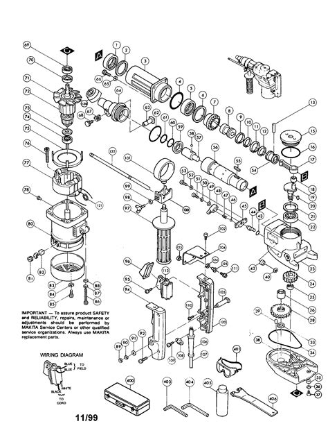 Bosch Rotary Hammer Parts Diagram