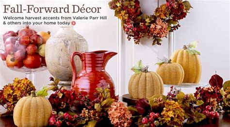 For the Home — QVC.com | Valerie parr hill, Fall accents, Fall decor