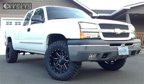 Wheel Offset 2004 Chevrolet Silverado 1500 Flush Leveling Kit Custom ...