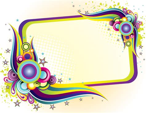 Colorful Frame Design PPT Backgrounds, Colorful Frame Design ppt photos ...