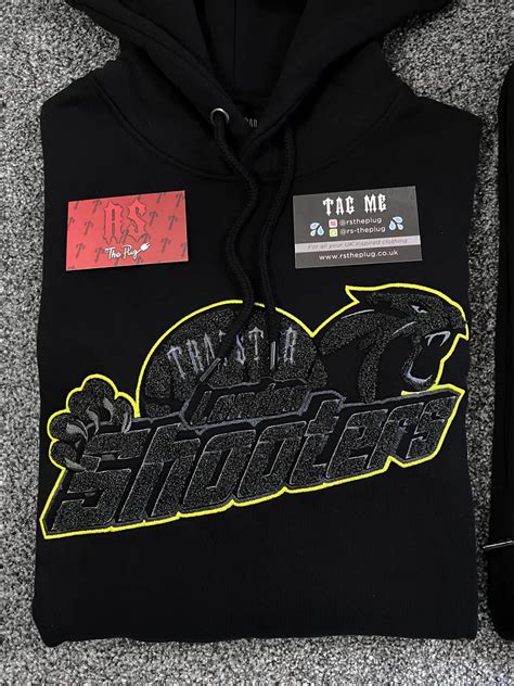 Trapstar Shooters Tracksuit Black/Lime – RSThePlug