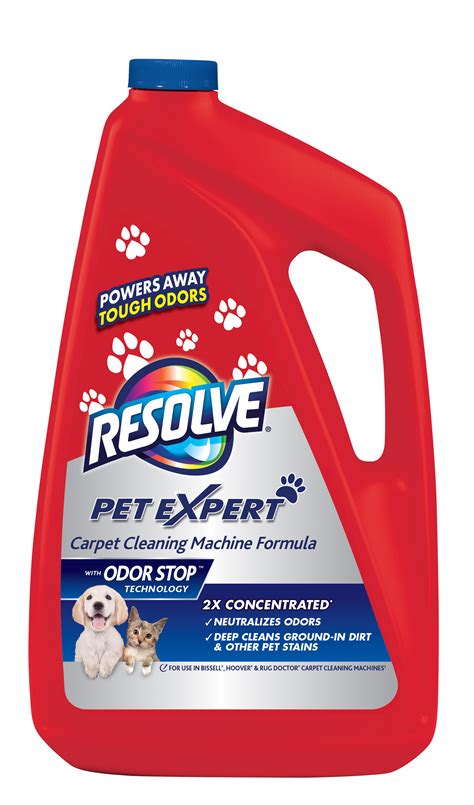 SmartLabel - RESOLVE® RESOLVE® Pet Expert Carpet Cleaning Machine Formula