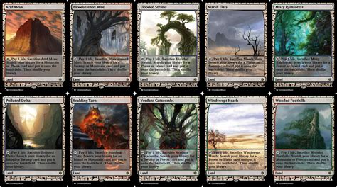 Fetch Lands (Expedition Frame) – CustomizedMTG – Magic the Gathering Proxy Cards