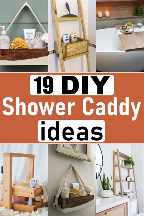 19 DIY Shower Caddy Ideas For Bathroom Organization - Craftsy